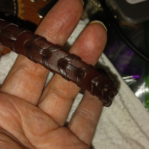 Hand Crafted Jewelry - Handmade Leather Unisex Bracelet